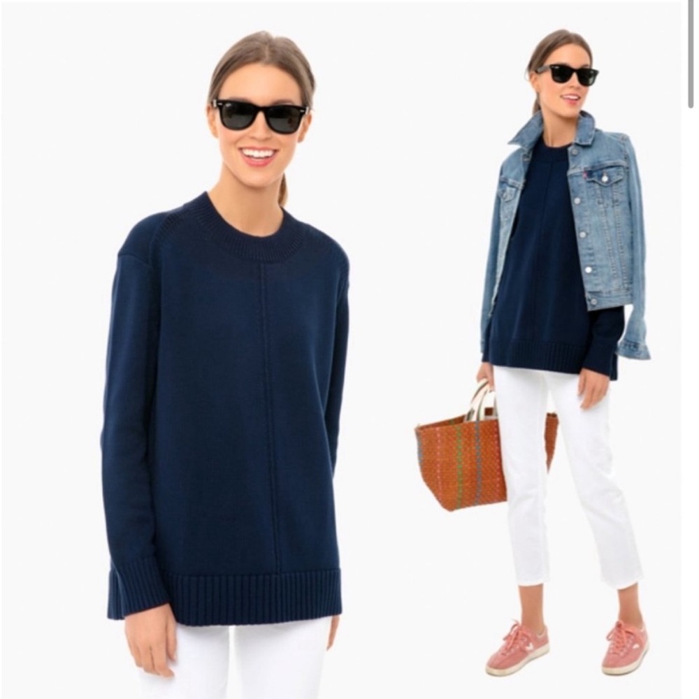Navy Brant Point Sweater